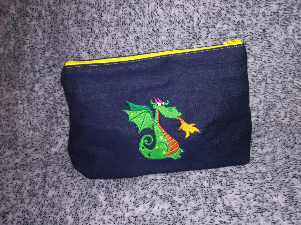 Großer Feuerdrache 13x18